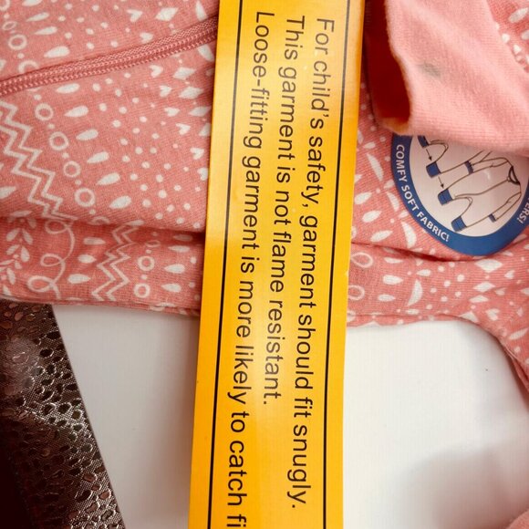 Max & Olivia Mini Baby Girl Zipper Sleeper with Plush Toy Pink - Picture 10 of 10